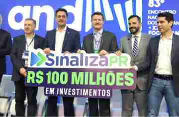  Sinaliza Paraná: governador libera R$ 100 milhões para sinalização viária das cidades